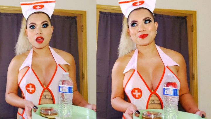 Your Slutty Asian Nurse Jerks You Off