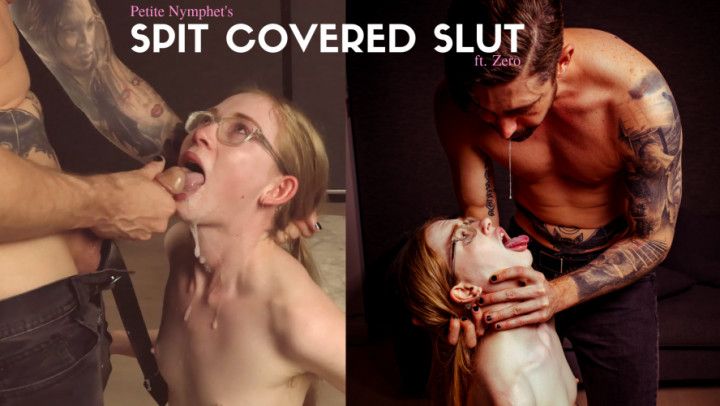 Spit Covered Slut: Sloppy Face Fuck