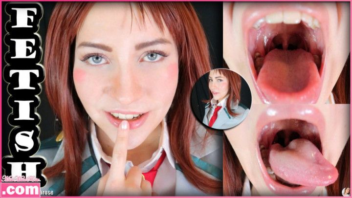 Mouth Fetish JOI with Ochako