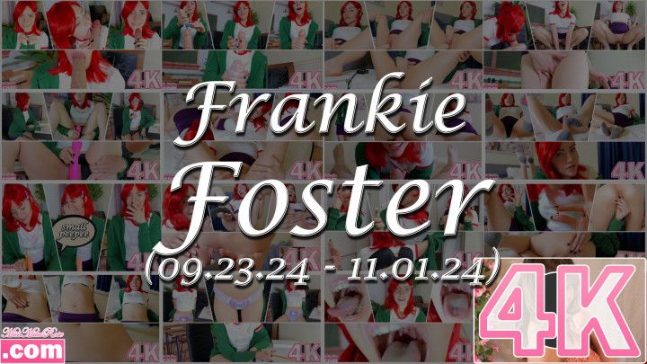 NEW Frankie Foster COSPLAY VIDEOS 09.23 to 11.01