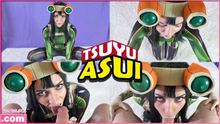Tsuyu Asui's Happy Ending Blowjob