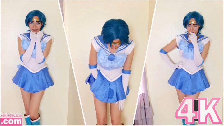 Sailor Mercury's Embarrassing Panty Pee