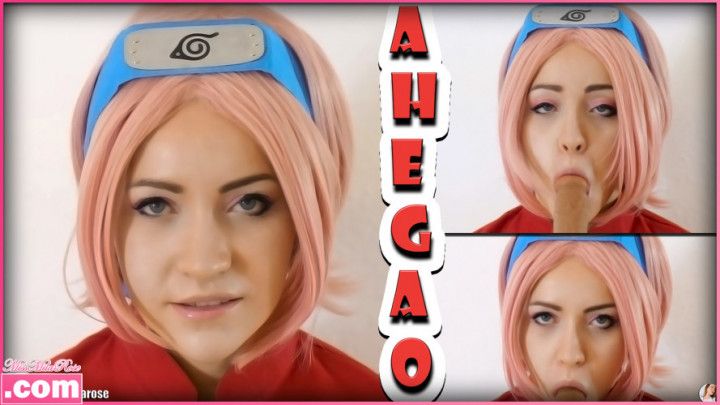 Sakura Haruno's Ahegao Blowjob