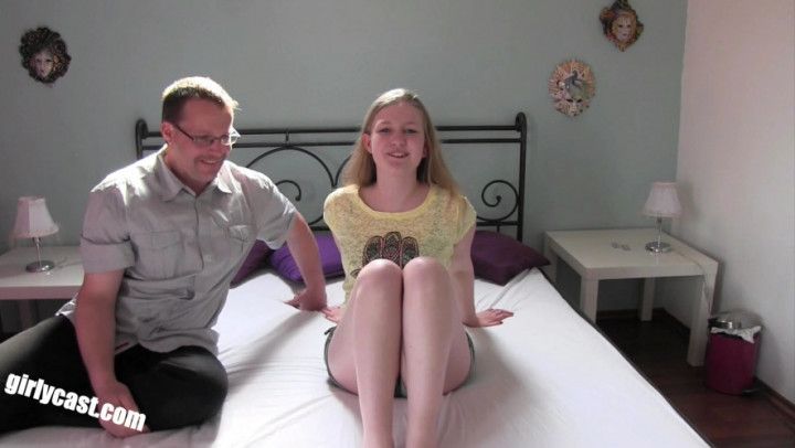 Teen Julia and the horny old family man