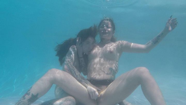 Underwater Lesbians 2 - Vanessa Vega &amp; Charlotte Sartre HD