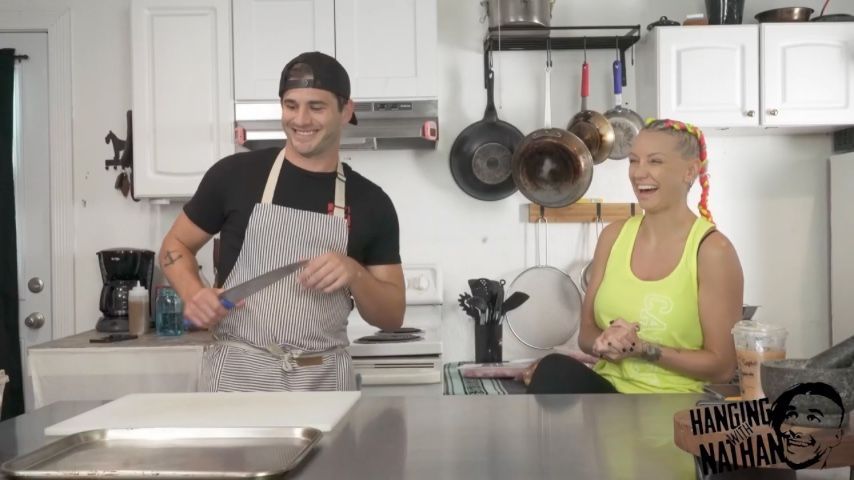 Kenzie Taylor on Cooking with Nathan