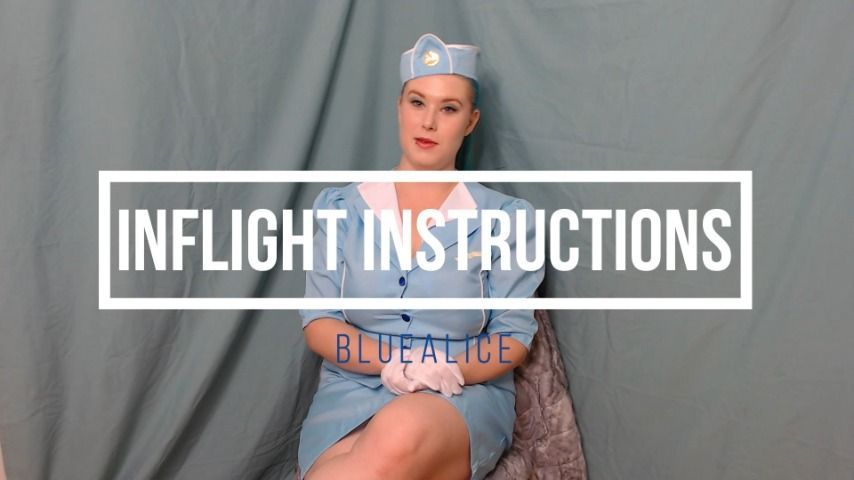 In Flight Instructions - Solo Girl