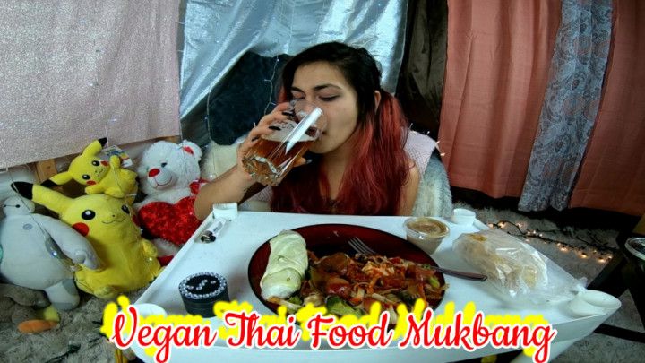 Vegan Thai Food Mukbang