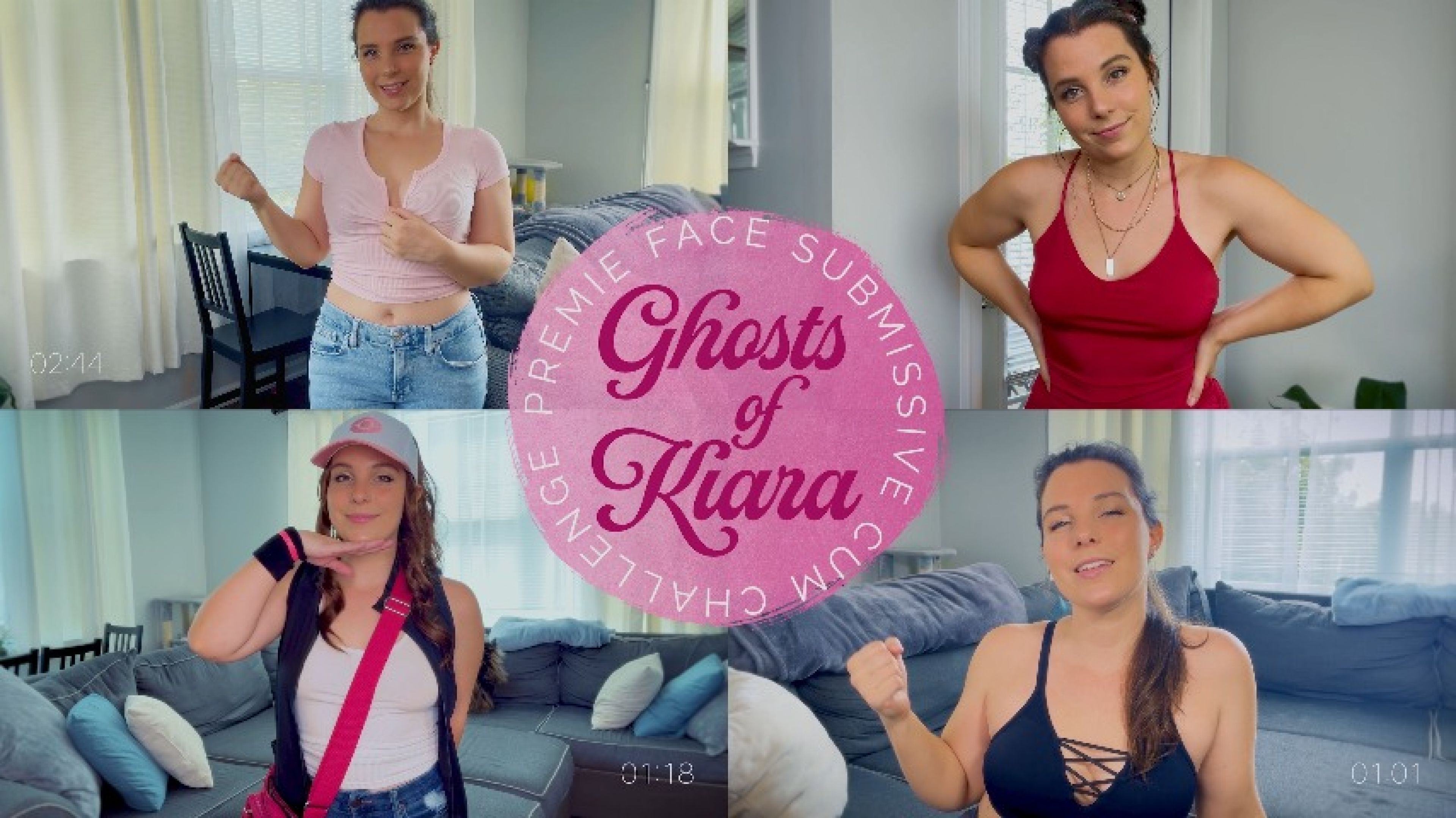 Face Submissive Premie Cum Challenge - Ghosts of Kiara