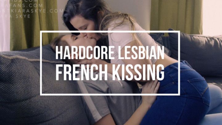 Hardcore Lesbian French Kissing