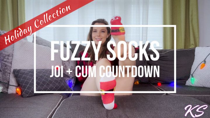 Fuzzy Socks Tease and JOI