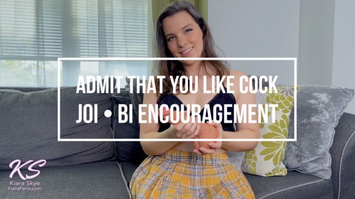 Admit That You Like Cock