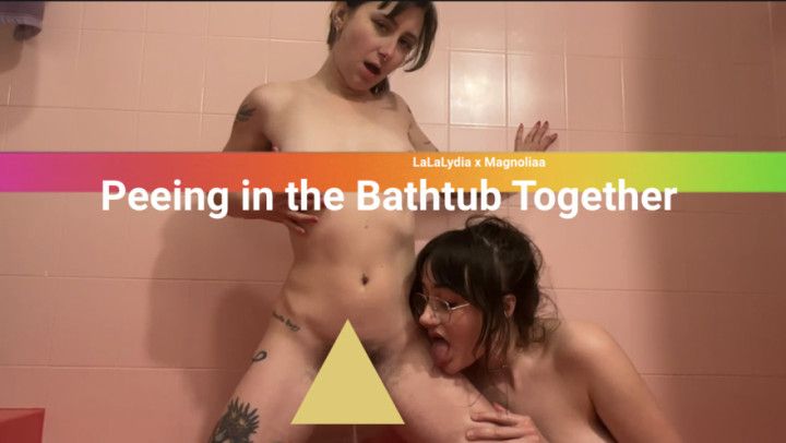 Peeing in the Bathtub Together - Encouragement when I'm shy