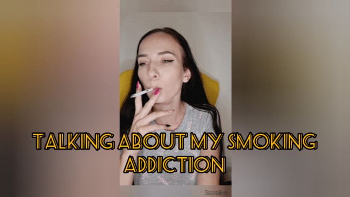 Talking about my smoking addiction