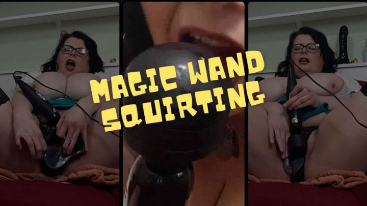 Magic Wand Squirting