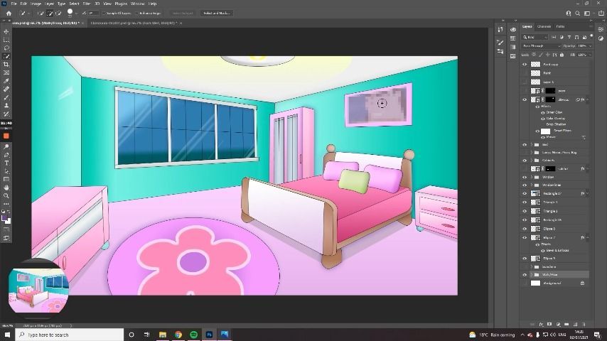 The making of my Giffany Game Evie Rees