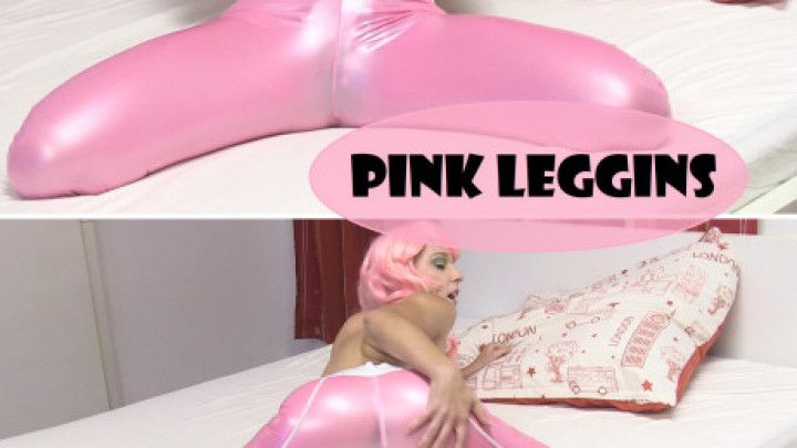 pink leggins