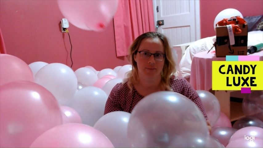 Blowing Up 200 Balloons Non Pop