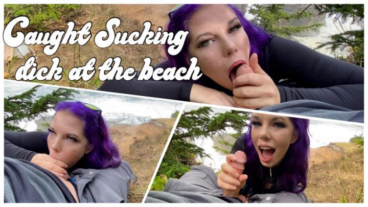 Caught Sucking Dick at the Beach