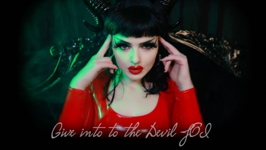 Give into the devil JOI