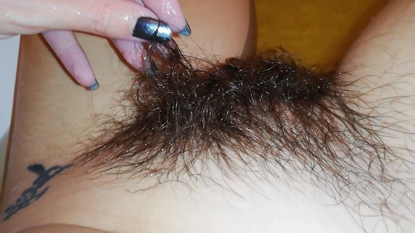 Super Hairy bush fetish video