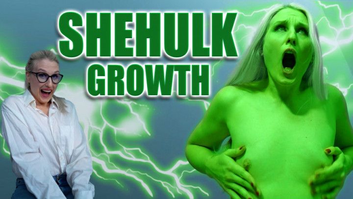 Hulking out She hulk Transformation grow
