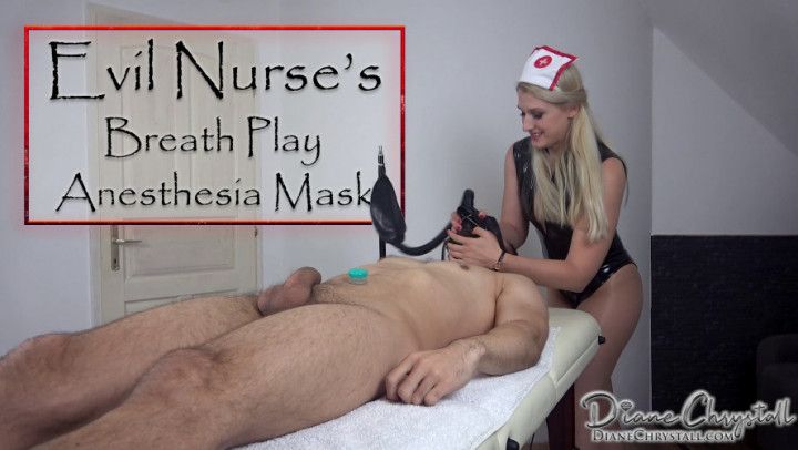 Evil Nurse's Breath Play Anesthesia Mask