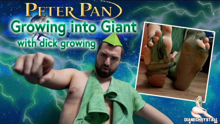 Peter Pan Growing into Giant Muscular Ma