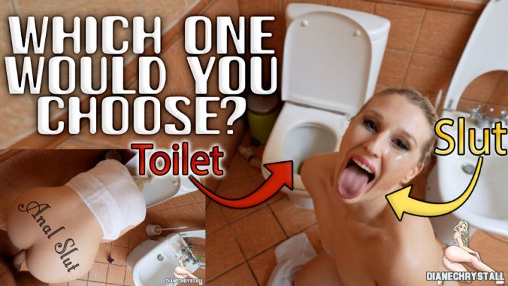 Human Toilet Slut Training Anal Maledom