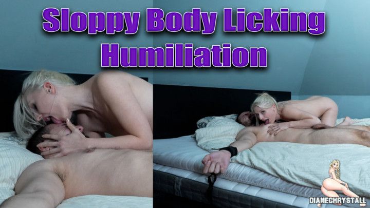 Sloppy Body Wetting Licking Humiliation