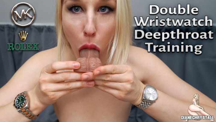 Double Wristwatch cockring deepthroat