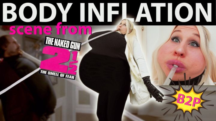 Body Inflation Bloated Belly Breast Exp