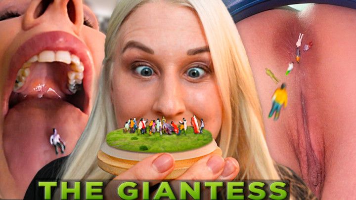 Giantess eats you farts you into toilet