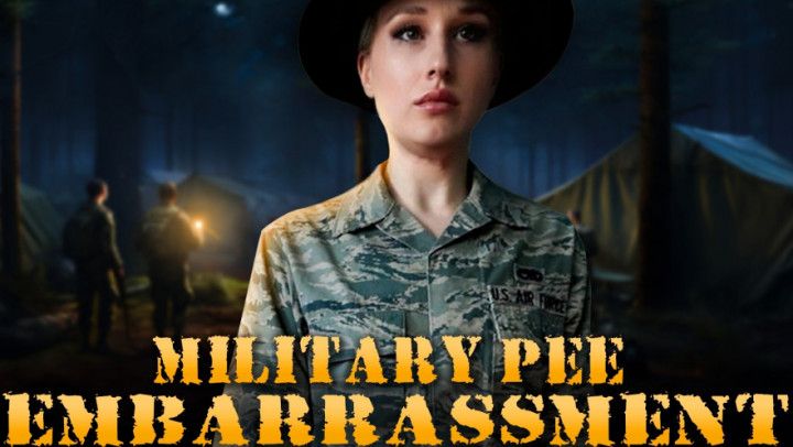 Pants wetting embarrassment military lady