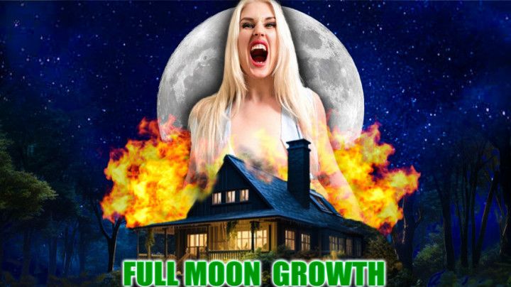 Growing into Giantess at Full Moon