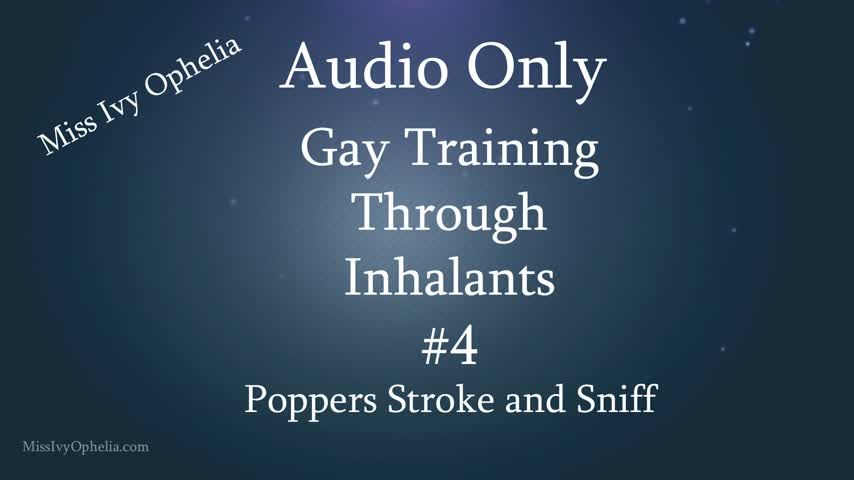 Audio Only - Inhalants Gay Training 4