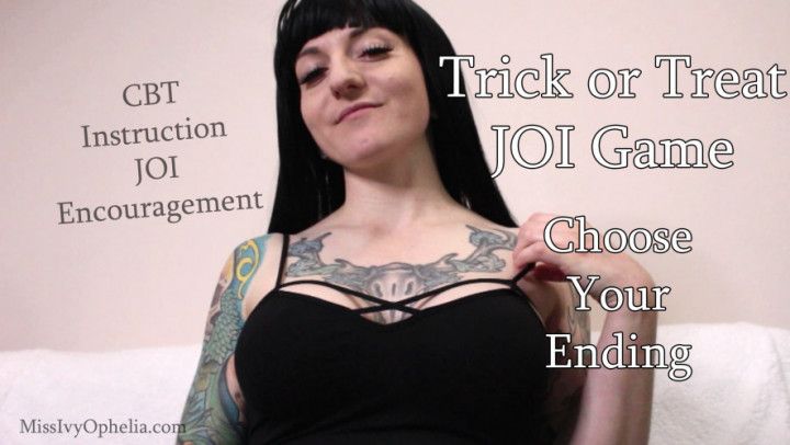 Trick or Treat JOI - Choose Your Ending