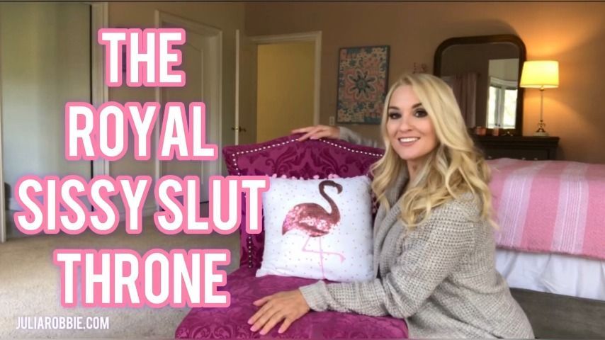 Royal Sissy Slut Throne