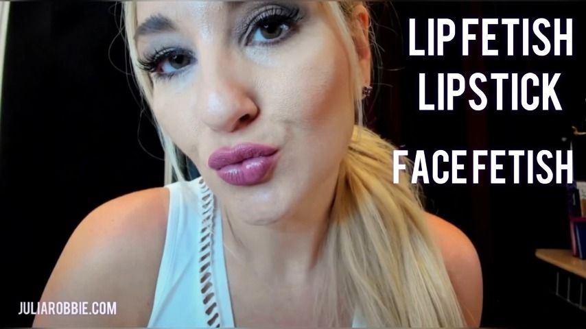 Lip Fetish, Lipstick, Face Fetish