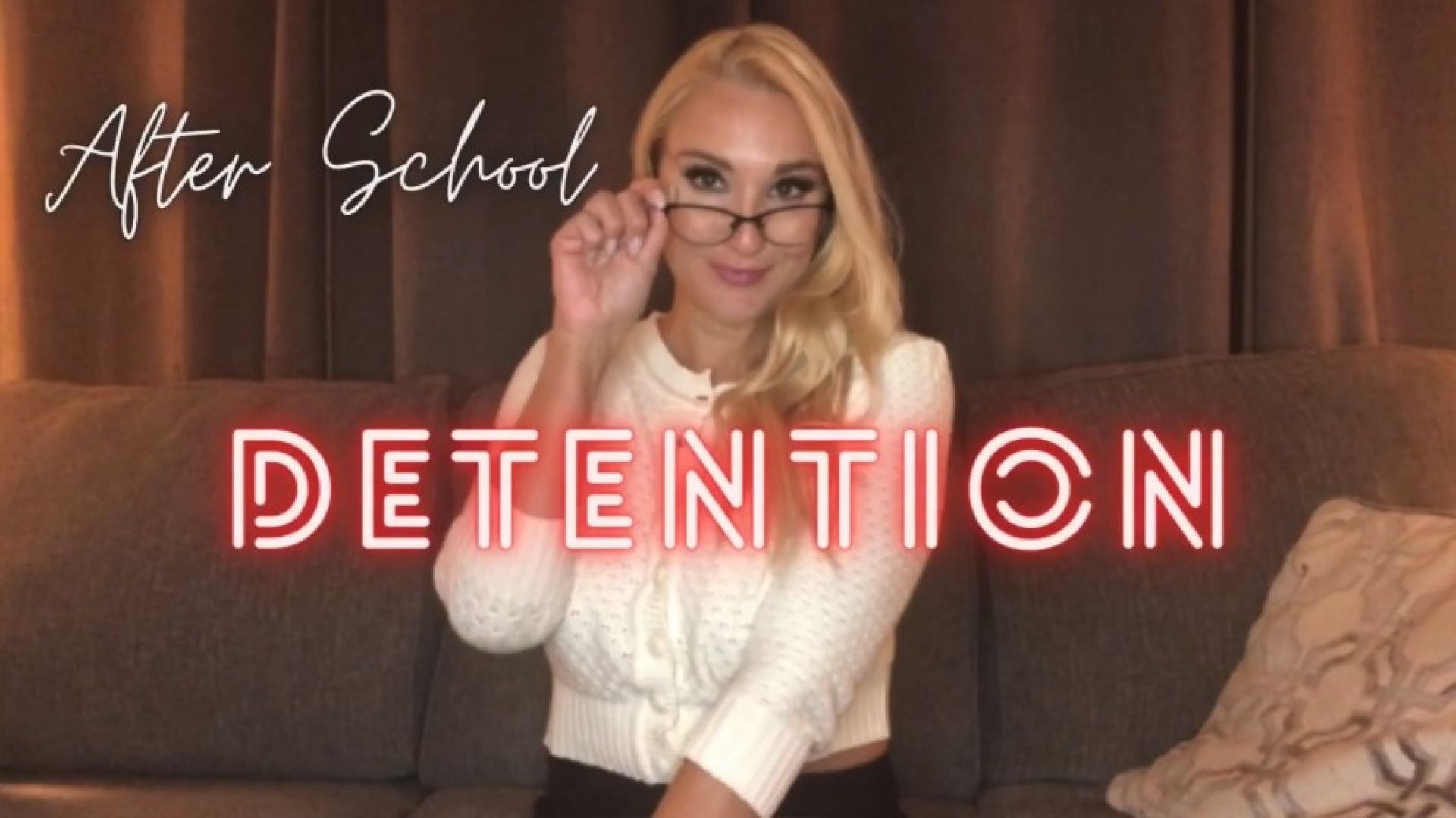 After School Detention: Jerk Off Instructions