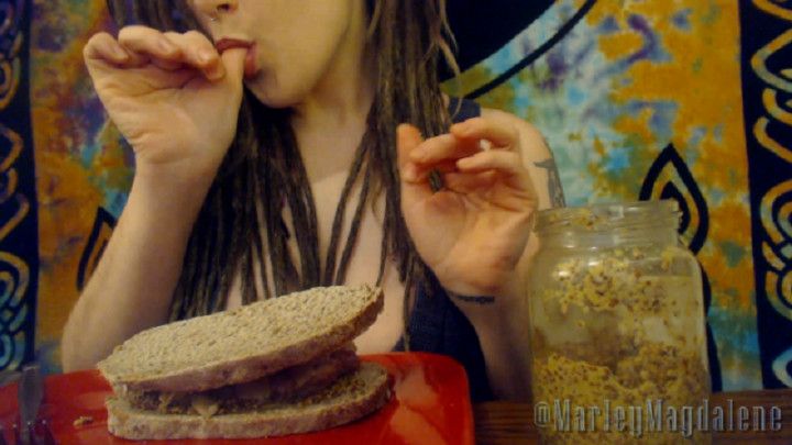 Hungry Giantess Makes You A Sandwich