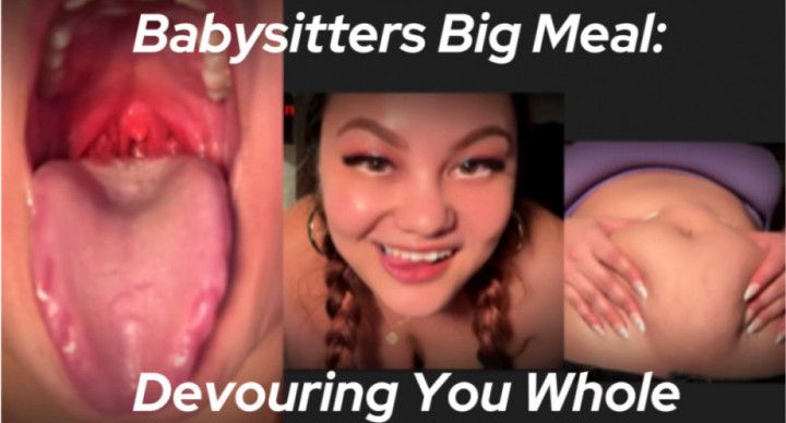 Babysitters Big Meal: Devouring You Whole! Ft Jade - 4K