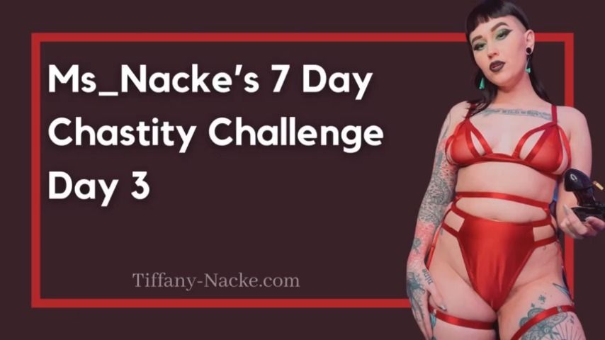 7 Day Chastity Challenge - Day 3