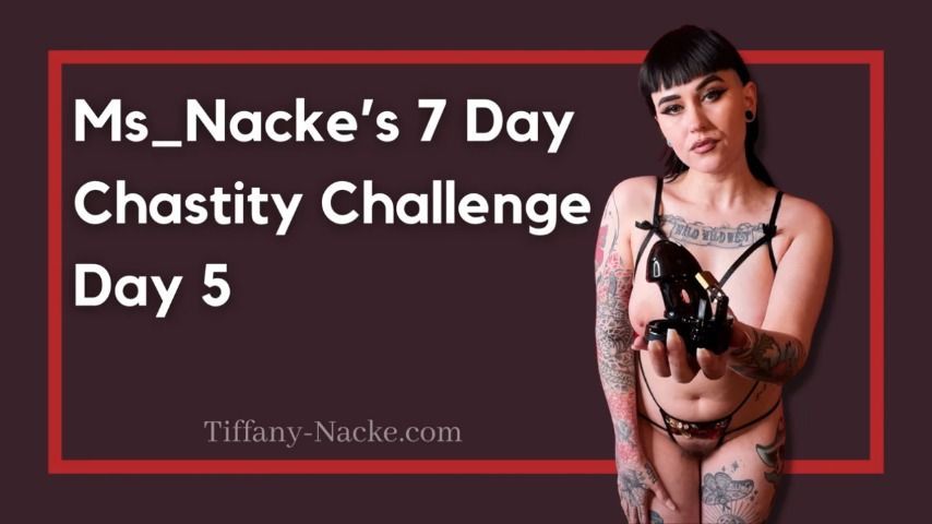 7 Day Chastity Challenge - Day 5