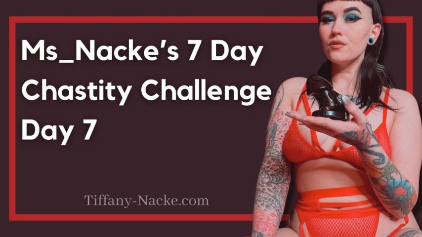 7 Day Chastity Challenge - Day 7