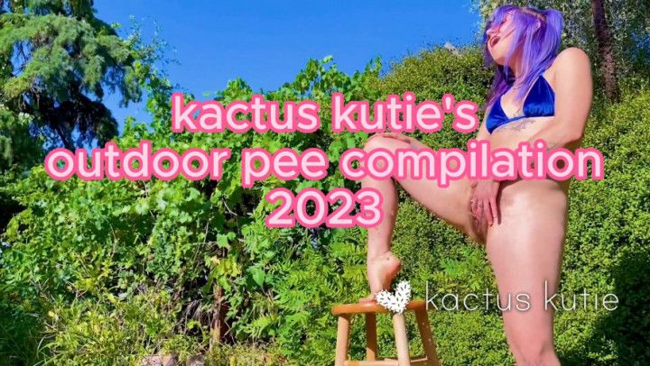 outdoor pee compilation 2023