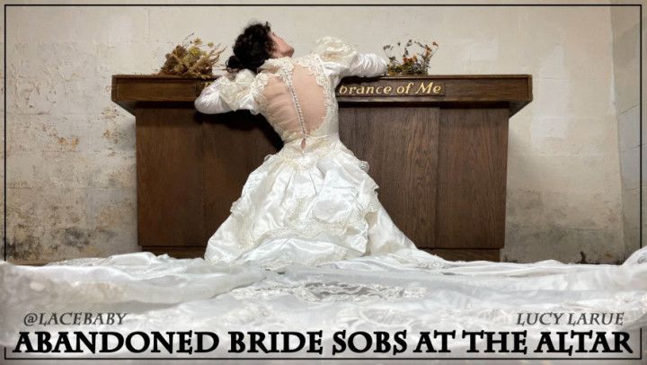 Abandoned Bride Sobs at the Altar