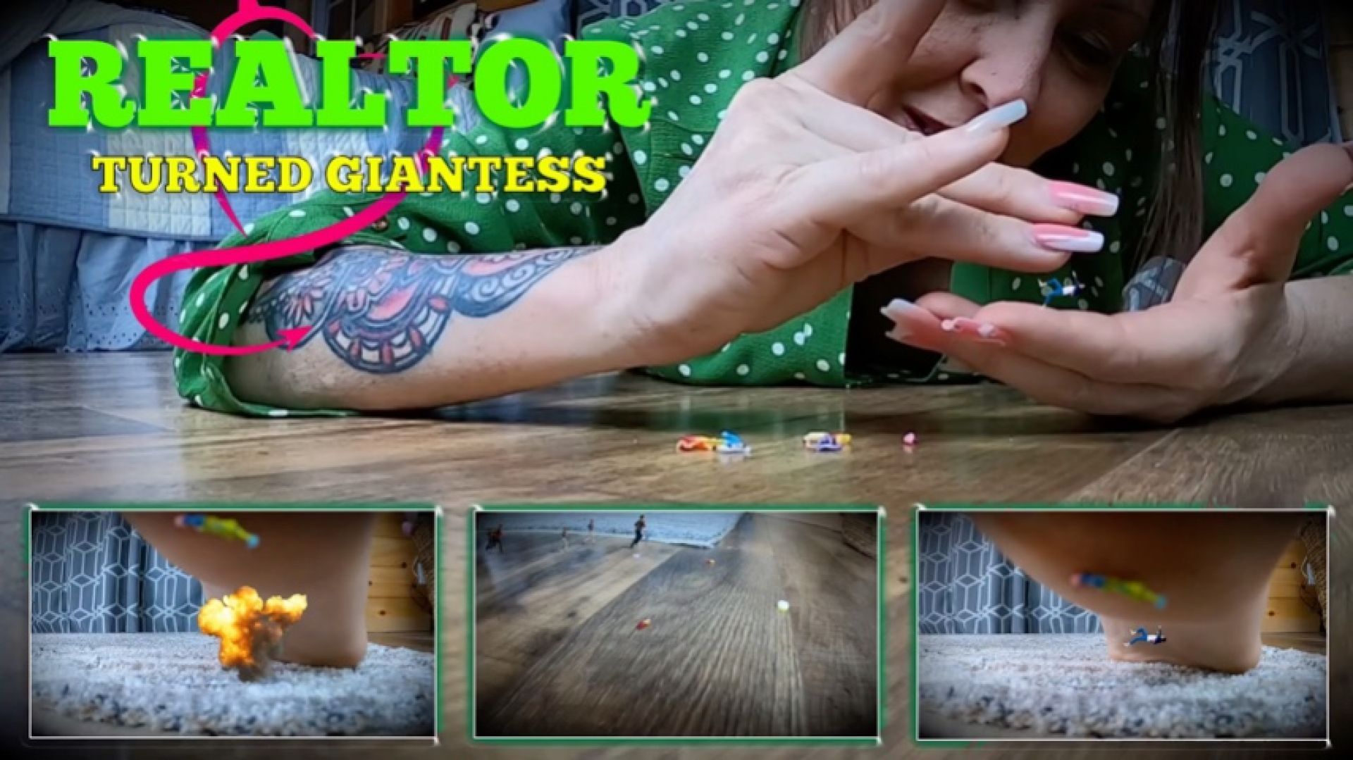 Realtor Tuned Giantess-giantess special effects- sfx- vfx