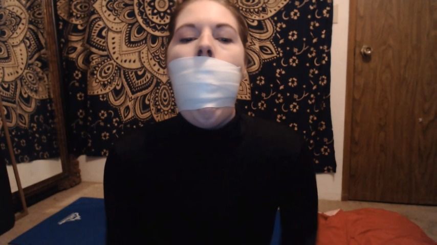 Painful Microfoam SUPER TIGHT THICK GAG