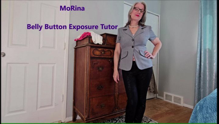 Belly Button Exposure Tutor - MoRina belly fetish